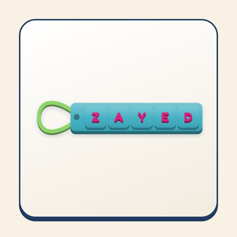 Personalised Name Keychain